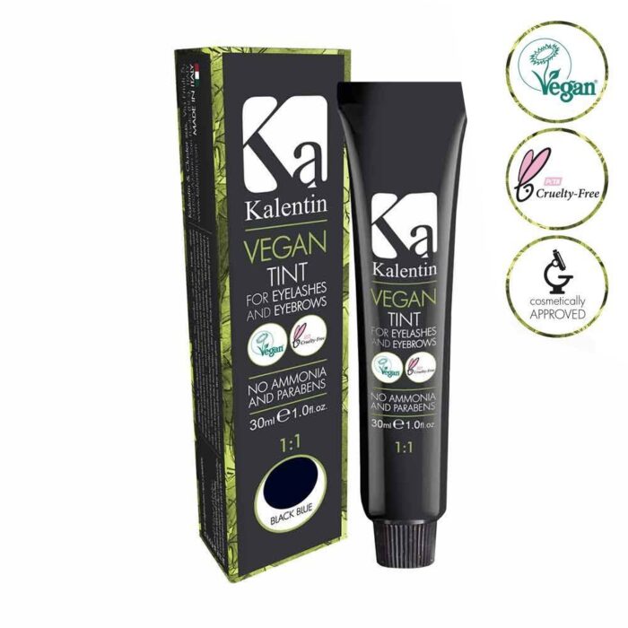 Tintura Vegana Ciglia e Sopracciglia Nero-Blu 30 ml - immagine 1