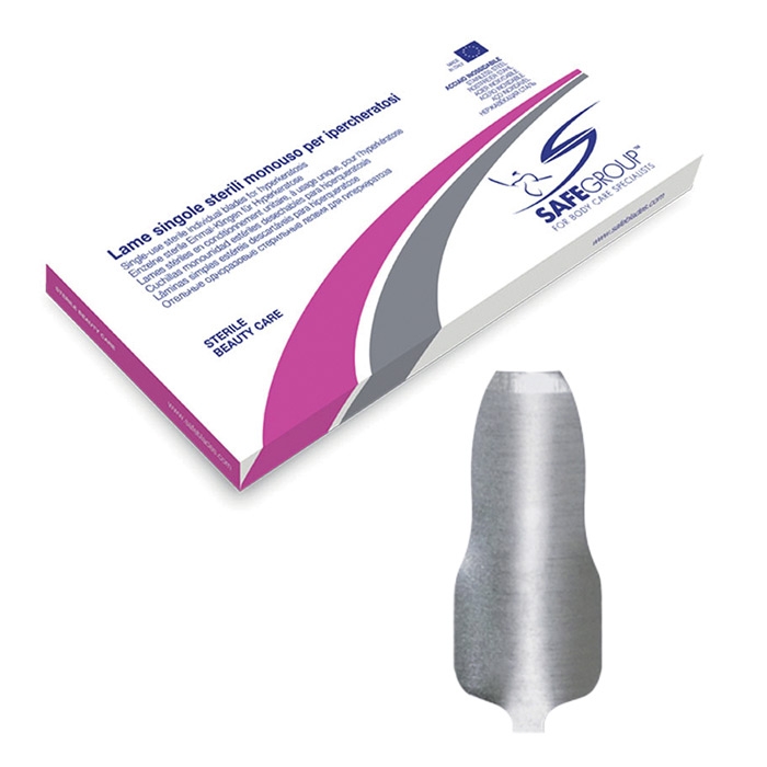 Lame Sgorbia Safe singole N. 0 pz 50