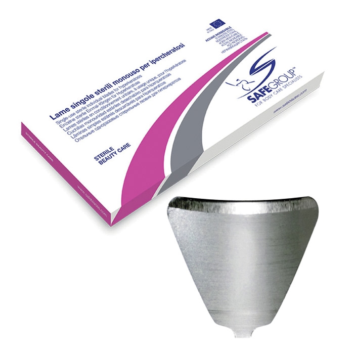 Lame Sgorbia Safe singole N. 2.5 pz 50