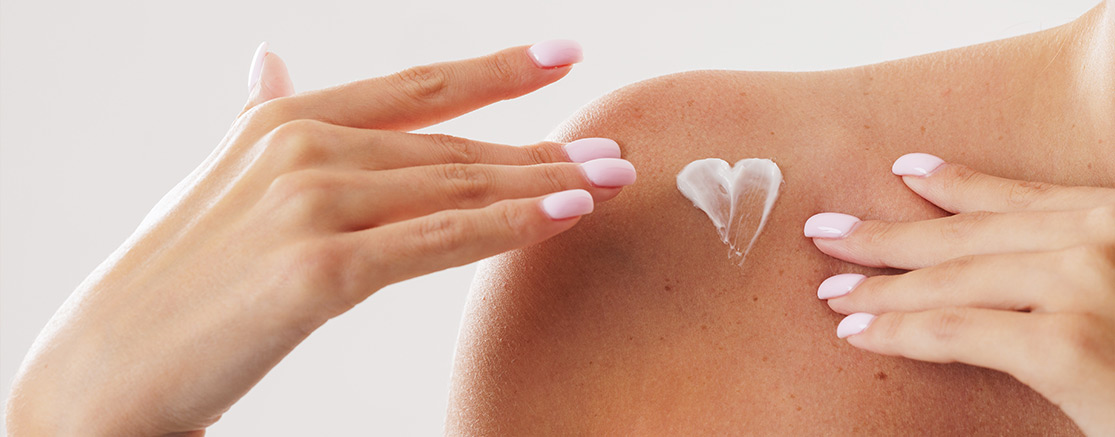 Applicazione burro corpo professionale